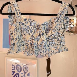 Floral Crop Top